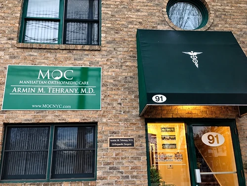 Manhattan Orthopedic Care office at 515 Madison Avenue, Midtown Manhattan
